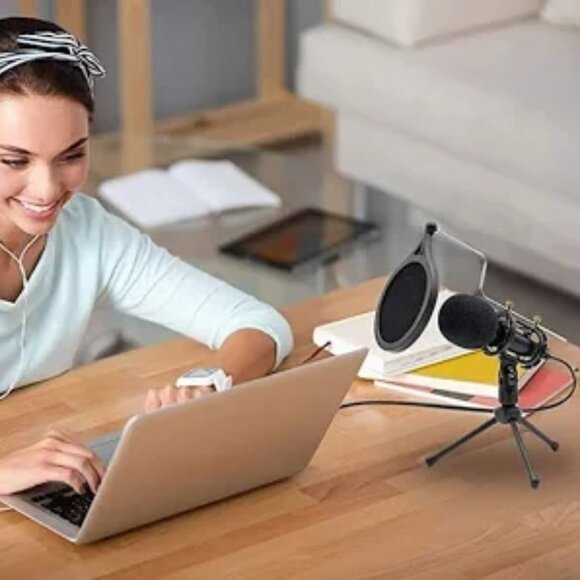 NA & UM USB Microphone | Computer Condenser Microphone | NIB - Picture 1 of 7